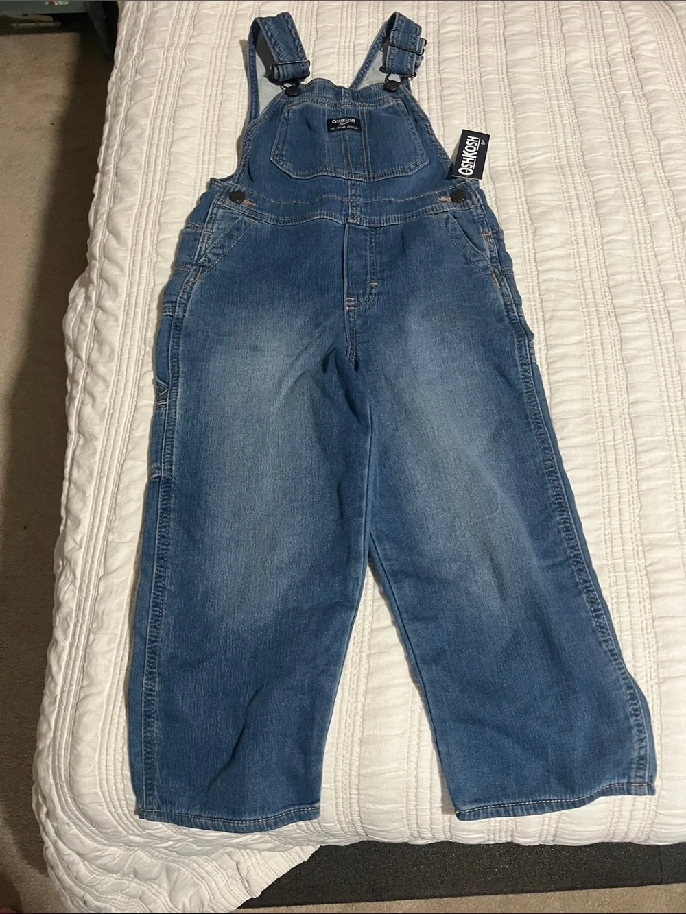 OshKosh B'gosh Medium Blue Denim Kids Overalls